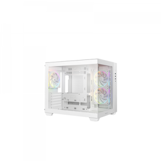 Deepcool Case | CG330 3F WH | White | Micro ATX Deepcool Case | CG330 3F WH | White | Micro ATX