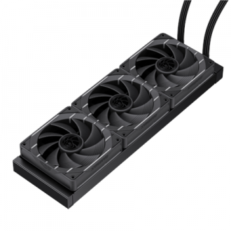 Gamemax CPU Liquid Cooler | HAILSTORM 360 LCD BK | Black Gamemax CPU Liquid Cooler | HAILSTORM 360 LCD BK | Black
