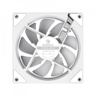 Gamemax Case Fan | FN12A-S8I-W | White Gamemax Case Fan | FN12A-S8I-W | White