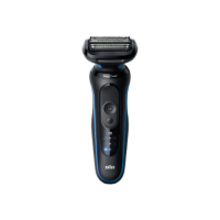 Braun Electric Shaver | Series 5 52-B1000s | Operating time (max) 50 min | Wet & Dry | Lithium Ion | Black/Blue Braun Electric Shaver | Series 5 52-B1000s | Operating time (max) 50 min | Wet & Dry | Lithium Ion | Black/Blue