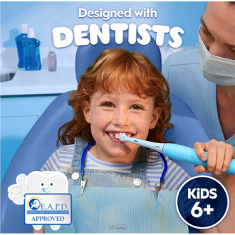Oral-B Electric Toothbrush with Travel Case, 6Y+ | iO Kids Disney Stitch | Rechargeable | For kids | Number of brush heads inclu Oral-B Electric Toothbrush with Travel Case, 6Y+ | iO Kids Disney Stitch | Rechargeable | For kids | Number of brush heads inclu