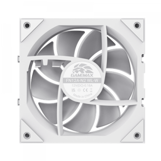 Gamemax FN12A-N2 WL-W | Case fan | White