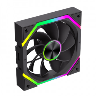 Gamemax FN12A-N2 WL-R | Case fan | Black Gamemax FN12A-N2 WL-R | Case fan | Black