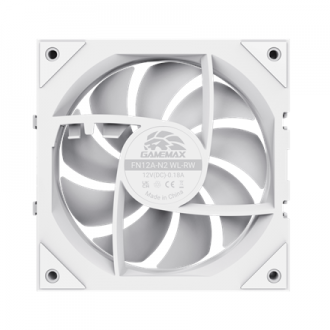 Gamemax FN12A-N2 WL-RW | Case fan | White Gamemax FN12A-N2 WL-RW | Case fan | White