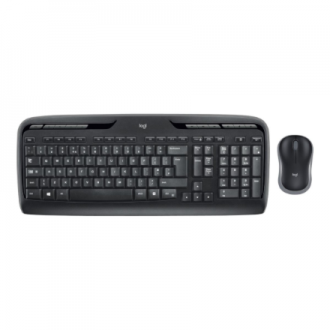 Logitech MK330 | Keyboard and Mouse Set | Wireless | Mouse included | US International | Black
