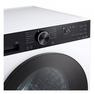 LG Dryer Machine | RHX5009TKB | Energy efficiency class Class B | Front loading | 9 kg | Digital | Heat pump | Depth 66 cm | Wi-