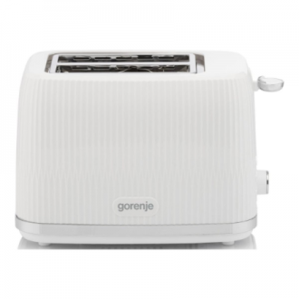 Gorenje Toaster | T850DPW | Number of slots 2 | Housing material Plastic | White Gorenje Toaster | T850DPW | Number of slots 2 | Housing material Plastic | White