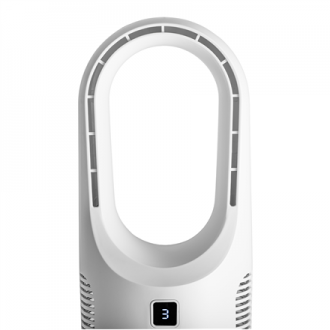 Adler Bladeless Rechargeable Fan | AD 7343 | Desk Fan | Diameter 14 cm | Number of speeds 3 | White Adler Bladeless Rechargeable Fan | AD 7343 | Desk Fan | Diameter 14 cm | Number of speeds 3 | White