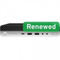HP Renewed Grade A | EliteDesk 800 G3 DM | Intel Core i5 | i5 7500 | 16 GB | SATA | 500 GB | Intel HD Graphics 630 | Windows 11 