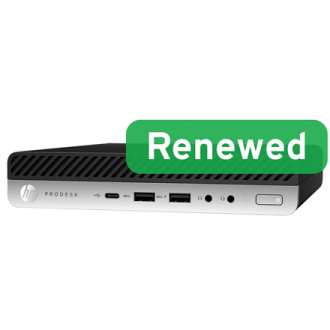 HP Renewed Grade B | ProDesk 600 G5 DM | Intel Core i3 | i3-9100T | 8 GB | NVMe | 128 GB | Intel UHD Graphics 630 | Windows 11 H HP Renewed Grade B | ProDesk 600 G5 DM | Intel Core i3 | i3-9100T | 8 GB | NVMe | 128 GB | Intel UHD Graphics 630 | Windows 11 H
