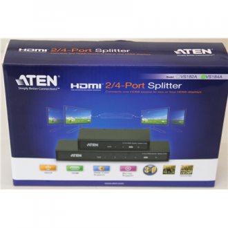 SALE OUT. Aten VS184A 4-Port 4K HDMI Splitter | SALE OUT. Aten | 4-Port 4K HDMI Splitter | VS184A | Warranty 24 month(s) | UNPAC