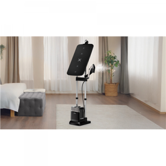 TEFAL All-in-One Garment Steamer | QT2028 | Stand Steamer | 2170 W | 100 g/min | 1.1 L | Premium Silver TEFAL All-in-One Garment Steamer | QT2028 | Stand Steamer | 2170 W | 100 g/min | 1.1 L | Premium Silver