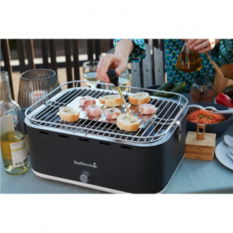 Barbecook Charcoal Table Grill Carlo, 44 x 33 x 21 cm | BC-CHA-1015 | Urban Grey Barbecook Charcoal Table Grill Carlo, 44 x 33 x 21 cm | BC-CHA-1015 | Urban Grey