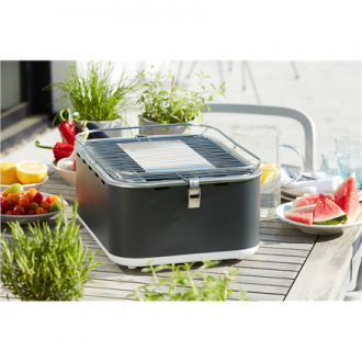 Barbecook Charcoal Table Grill Carlo, 44 x 33 x 21 cm | BC-CHA-1015 | Urban Grey Barbecook Charcoal Table Grill Carlo, 44 x 33 x 21 cm | BC-CHA-1015 | Urban Grey