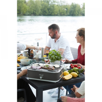 Barbecook Electric Grill E-Carlo | BC-ELE-1003 | Table | 2500 W | Midnight Grey Barbecook Electric Grill E-Carlo | BC-ELE-1003 | Table | 2500 W | Midnight Grey