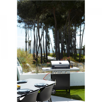Barbecook Gas Barbecue with Side Burner Spring 3212, 133 x 58 x 115 cm | BC-GAS-2003 Barbecook Gas Barbecue with Side Burner Spring 3212, 133 x 58 x 115 cm | BC-GAS-2003