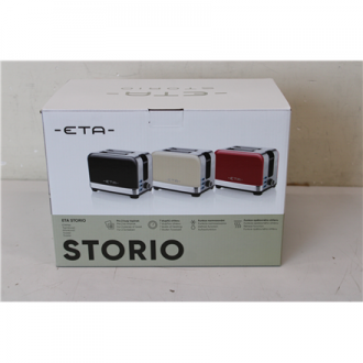 SALE OUT. ETA ETA916690040 STORIO Toaster, Power 930 W, 2 slots, Stainless steel, Beige | ETA Storio Toaster | ETA916690040 | Po SALE OUT. ETA ETA916690040 STORIO Toaster, Power 930 W, 2 slots, Stainless steel, Beige | ETA Storio Toaster | ETA916690040 | Po