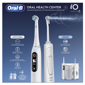 Oral-B Electric Toothbrush | iO6 & OxyJet | Rechargeable | For adults | Number of brush heads included 2 | Number of teeth brush Oral-B Electric Toothbrush | iO6 & OxyJet | Rechargeable | For adults | Number of brush heads included 2 | Number of teeth brush