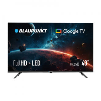 Blaupunkt | LED TV | 40FGC5501S | 1920 x 1080 | Smart TV | Google TV | Black Blaupunkt | LED TV | 40FGC5501S | 1920 x 1080 | Smart TV | Google TV | Black