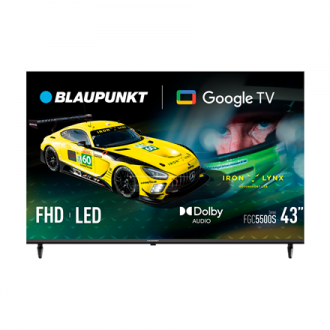 Blaupunkt 43FGC5500S | 43 | Smart TV | Google TV | Black