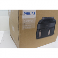 SALE OUT. Philips Dual Steam Air Fryer | NA552/00 5000 Series | Power 2750 W | Capacity 9 L | RapidAir Plus | Black | DAMAGED PA
