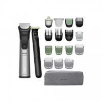 Philips All-in-One Hair Trimmer | MG9557 | Cordless | Wet & Dry | Number of length steps 27 | Black/Silver Philips All-in-One Hair Trimmer | MG9557 | Cordless | Wet & Dry | Number of length steps 27 | Black/Silver