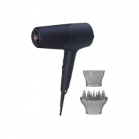 Philips | Hair Dryer | BHD510/00 | 2300 W | Number of temperature settings 3 | Ionic function | Diffuser nozzle | Blue/Metal Philips | Hair Dryer | BHD510/00 | 2300 W | Number of temperature settings 3 | Ionic function | Diffuser nozzle | Blue/Metal