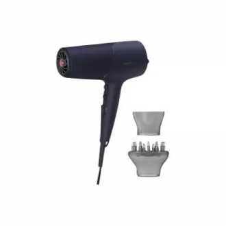 Philips | Hair Dryer | BHD510/00 | 2300 W | Number of temperature settings 3 | Ionic function | Diffuser nozzle | Blue/Metal Philips | Hair Dryer | BHD510/00 | 2300 W | Number of temperature settings 3 | Ionic function | Diffuser nozzle | Blue/Metal