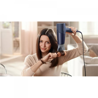 Philips | Hair Dryer | BHD510/00 | 2300 W | Number of temperature settings 3 | Ionic function | Diffuser nozzle | Blue/Metal Philips | Hair Dryer | BHD510/00 | 2300 W | Number of temperature settings 3 | Ionic function | Diffuser nozzle | Blue/Metal