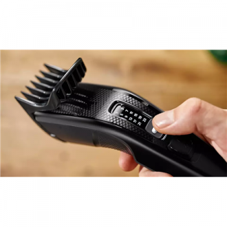 Philips | Hair Clipper | HC3510/15 Series 3000 | Corded | Number of length steps 13 | Step precise 2 mm | Black Philips | Hair Clipper | HC3510/15 Series 3000 | Corded | Number of length steps 13 | Step precise 2 mm | Black