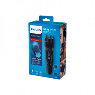 Philips | Hair Clipper | HC3510/15 Series 3000 | Corded | Number of length steps 13 | Step precise 2 mm | Black Philips | Hair Clipper | HC3510/15 Series 3000 | Corded | Number of length steps 13 | Step precise 2 mm | Black
