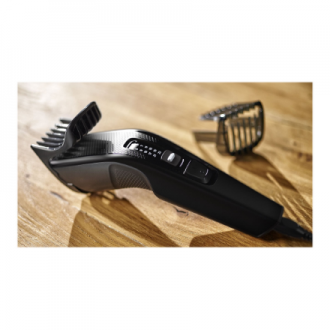 Philips | Hair Clipper | HC3510/15 Series 3000 | Corded | Number of length steps 13 | Step precise 2 mm | Black Philips | Hair Clipper | HC3510/15 Series 3000 | Corded | Number of length steps 13 | Step precise 2 mm | Black