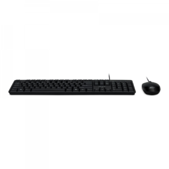 Acer Combo 100, AKW900 + AMW920 | Keyboard and Mouse Set | Wired | Mouse included | US International | Black | Retail Pack Acer Combo 100, AKW900 + AMW920 | Keyboard and Mouse Set | Wired | Mouse included | US International | Black | Retail Pack