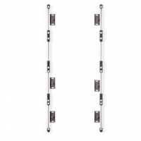 EDBAK ULS4337 Universal LED System for 4 cabinets 600 x 337.5 | Black 