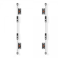 EDBAK ULS3337 Universal LED System for 3 cabinets 600 x 337.5 | Black 