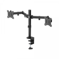 Goobay Dual Monitor Mount Flex | Swivel, Tilt, Rotation | 17-32 