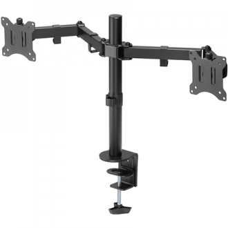 Goobay Dual Monitor Mount Flex | Swivel, Tilt, Rotation | 17-32 Goobay Dual Monitor Mount Flex | Swivel, Tilt, Rotation | 17-32