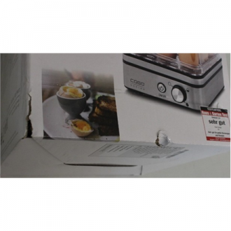 SALE OUT. Caso | Egg cooker | E9 | Stainless steel | 400 W | DAMAGED PACKAGING | Functions 13 cooking levels