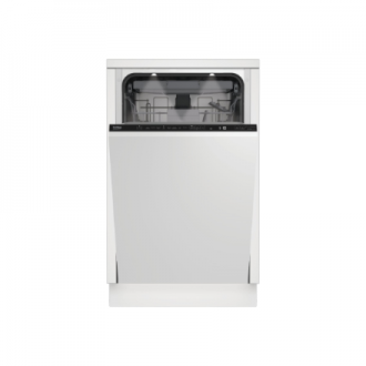 BEKO Dishwasher | BDIS38040Q | Built-in | Width 45 cm | Number of place settings 10 | Number of programs 8 | Energy efficiency c BEKO Dishwasher | BDIS38040Q | Built-in | Width 45 cm | Number of place settings 10 | Number of programs 8 | Energy efficiency c