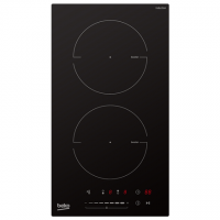 BEKO Hob | HDI32400TO | Induction | Number of burners/cooking zones 2 | Touch control | Timer | Black