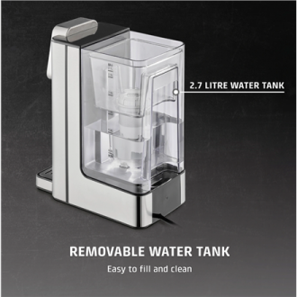 Caso HW 666 Inox | Turbo Hot Water Dispenser | Electric | 2200-2600 W | 2.7 L | Plastic/Stainless Steel | Stainless steel/Black Caso HW 666 Inox | Turbo Hot Water Dispenser | Electric | 2200-2600 W | 2.7 L | Plastic/Stainless Steel | Stainless steel/Black