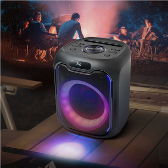 Muse | Party Box Speaker | M-1803 DJ | 150 W | Bluetooth | Wireless connection | Portable | Black Muse | Party Box Speaker | M-1803 DJ | 150 W | Bluetooth | Wireless connection | Portable | Black