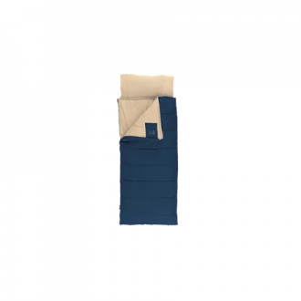 Outwell Contour Lux Deep Blue | Sleeping Bag | 220 x 85 cm | -19 to 15 C | Right Zipper