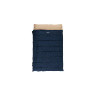 Outwell Contour Lux Deep Blue | Sleeping Bag | 220 x 145 cm | -22 to 12 C | Both Side Zipper