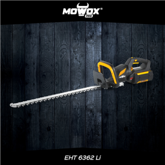 MoWox | 62V Excel Series Hand Held Battery Hedge Trimmer With Rotating Handle (Without Battery and Charger) | EHT 6362 Li | Cord MoWox | 62V Excel Series Hand Held Battery Hedge Trimmer With Rotating Handle (Without Battery and Charger) | EHT 6362 Li | Cord