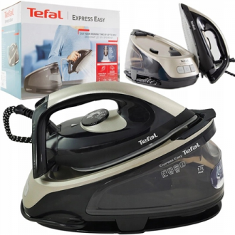 TEFAL Steam Station | SV6140 Express Easy | 2200 W | 1.7 L | 6 bar | Auto power off | Vertical steam function | Calc-clean funct TEFAL Steam Station | SV6140 Express Easy | 2200 W | 1.7 L | 6 bar | Auto power off | Vertical steam function | Calc-clean funct