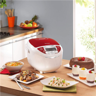TEFAL | RK705138 Multicooker| 600 W | 5 L | Red, White | TEFAL | RK705138 | 600 W | 5 L | White/Red