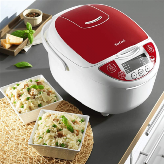 TEFAL | RK705138 Multicooker| 600 W | 5 L | Red, White | TEFAL | RK705138 | 600 W | 5 L | White/Red