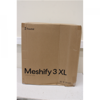 SALE OUT. Fractal Design Meshify 3 XL | Black RGB TG Light Tint | Mid-Tower | DAMAGED PACKAGING | ATX SALE OUT. Fractal Design Meshify 3 XL | Black RGB TG Light Tint | Mid-Tower | DAMAGED PACKAGING | ATX