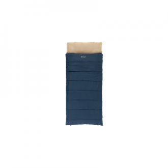 Outwell Contour Lux XL | Sleeping Bag | 220 x 105 cm | 2-way L-shape open-end with auto lock
